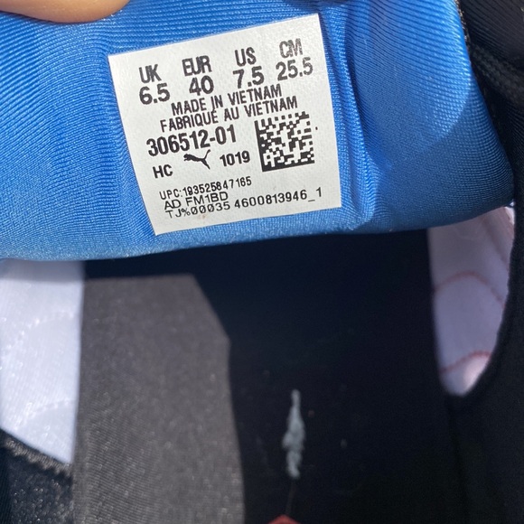 Ferrari sneakers, multicolored, size US 7.5 - Picture 5 of 5